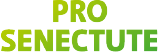 logo de l'association Pro Senectute, qui œuvre pour améliorer la qualité de vie des personnes âgées en Suisse à travers divers programmes de soutien et d'intégration sociale.